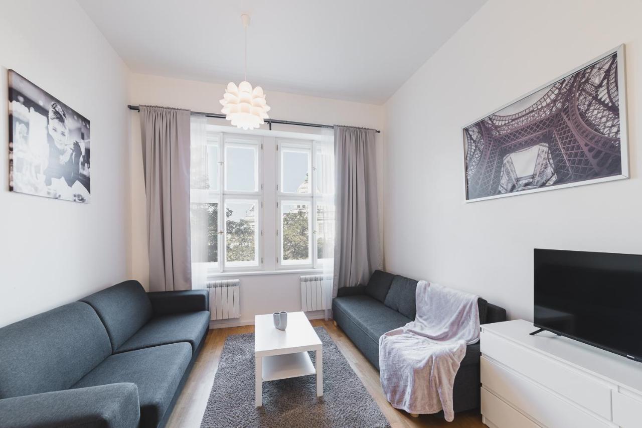 Bellevue Apartment Praga Esterno foto
