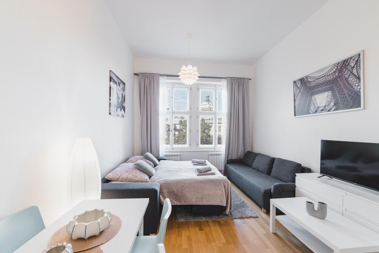 Bellevue Apartment Praga Esterno foto
