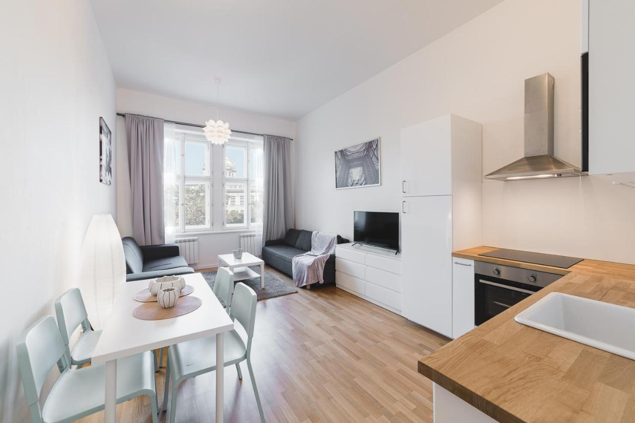 Bellevue Apartment Praga Esterno foto